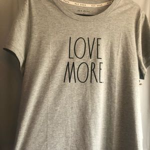 ❤️ RAE DUNN ❤️ Love More T-shirt